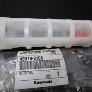 Genuine Kawasaki 49019-2106 Fuel Gas Filter, Toro 800 1000 1600 Flex 21 FE120D