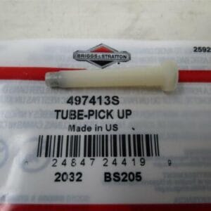 Genuine Briggs & Stratton 497413S Carburetor Fuel Gas Pick Up Tube Spiral Pin