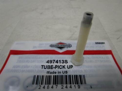 Genuine Briggs & Stratton 497413S Carburetor Fuel Gas Pick Up Tube Spiral Pin