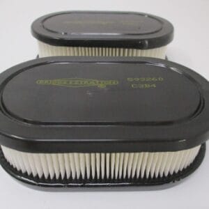 2 Genuine Briggs & Stratton 593260 Air Filter 593260 798452 550e-550EX