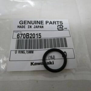 Genuine Kawasaki 670B2015 O-Ring 15mm FE120D FE170D FE250D FE290D FE350D FE400