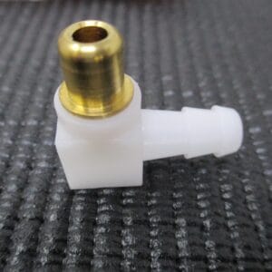 Genuine Briggs & Stratton 692317 Carburetor Connector Hose Fitting 1/4" 497166