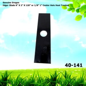 Genuine Oregon 40-141 Edger Blade 8” X 2” X 120” or 1/8” 1” Center Hole Heat Treated