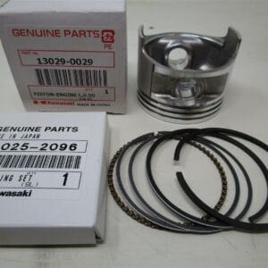 Genuine Kawasaki 13029-0029 Over Size Piston 13025-2096 Rings Size L 0.5 FE120D