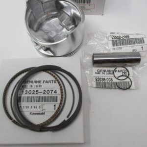Genuine Kawasaki 13029-0034 Piston 13025-2074 Rings 13002-2069 Pin 92036-008 OS