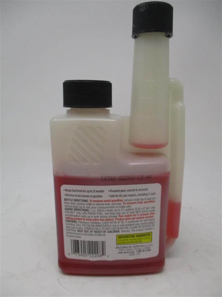 STA-BIL 22208 Gas Fuel Stabilizer 8oz Treatment Gasoline - Image 2