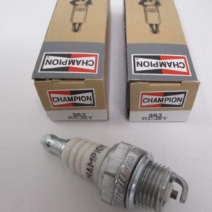 2 Genuine Champion 863 RCJ8Y Nickel Spark Plug's Copper Plus Chainsaw