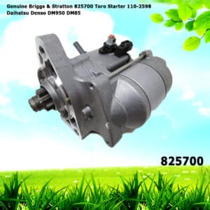 Genuine Briggs & Stratton 825700 Toro Starter 110-2598 Daihatsu Denso DM950 DM85
