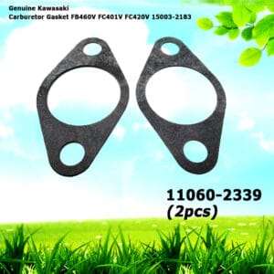 2 Genuine Kawasaki 11060-2339 Carburetor Gasket FB460V FC401V FC420V  15003-2183