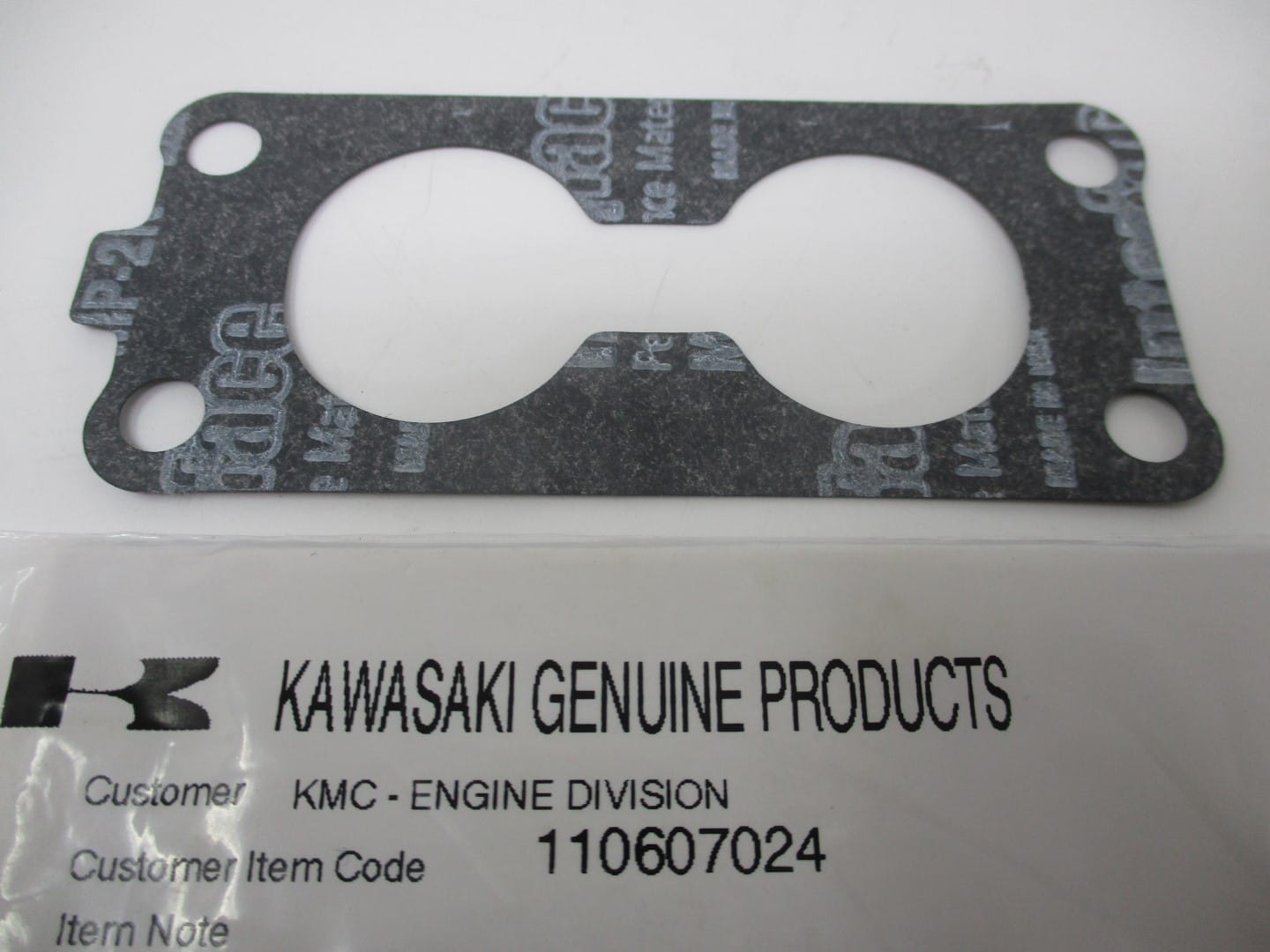 Genuine Kawasaki 11060-7024 Carburetor Manifold Gasket FH601V FH641V FH680V - Image 2