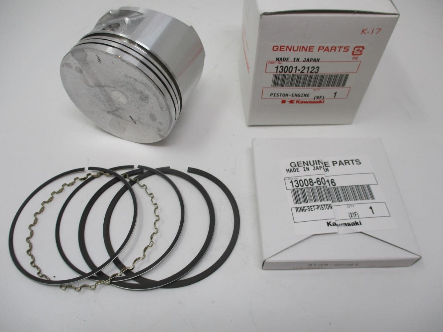 Genuine Kawasaki 13001-2123 Piston & Rings 13008-6016 FD590 STD. 93-8502 –  M&M Products