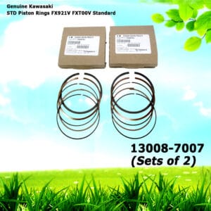 2 Genuine Kawasaki 13008-7007 STD Piston Rings FX921V FXT00V Standard