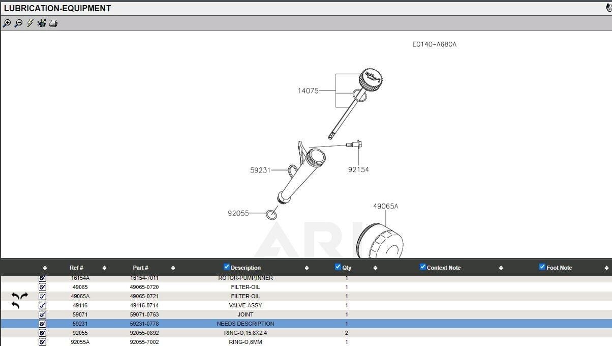 Genuine Kawasaki 59231-0778 Dipstick Oil Filler Tube with Loop - Image 6