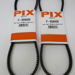 2 For MTD 954-0430A 954-0430B Snowblower Auger V-Belt