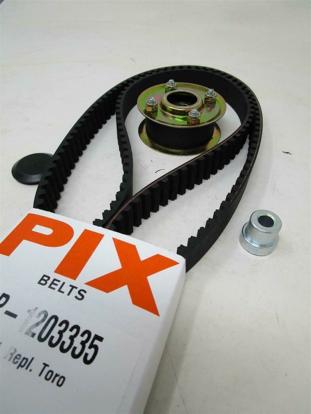 For Toro 120-3335 Synchronous Belt by Pix P-1203335 & Genuine Pulley 131-4529 TimeMaster - Image 3