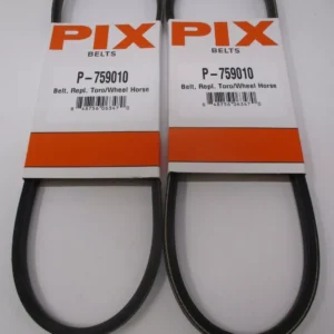 2 For Toro 75-9010 Snowthrower Powerlite CCR 38170 Drive Belt 3/8"x 29-1/4" in a Pix P-759010