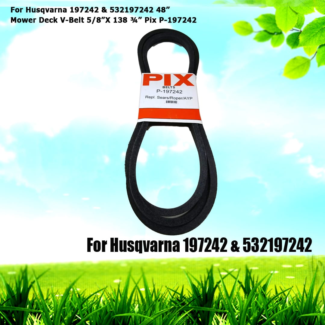 Mower Belts Husqvarna 48 In Deck Belt Husqvarna 48