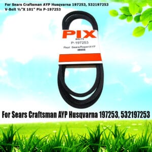 For Sears Craftsman AYP Husqvarna 197253 532197253 V-Belt