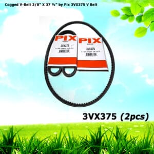 2 For Cogged V-Belt 3/8” X 37 ½” in Pix 3VX375