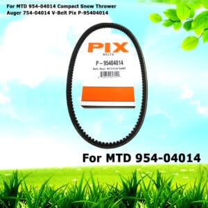For MTD 954-04014 Compact Snow Thrower Auger V-Belt