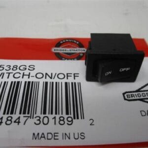 Genuine Briggs & Stratton 82538GS Generator On/Off Switch Rocker 82538