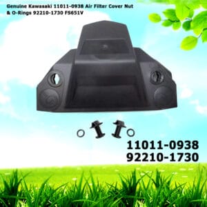 Genuine Kawasaki 11011-0938 Air Filter Cover Nut & O-Rings 92210-1730 FS651V