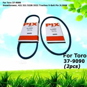 2 For Toro 37-9090 Snowthrower Traction V-Belt  421 521 522R 3521 622
