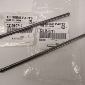 Genuine Kawasaki 13116-0711 & 13116-0712 Push Rods for FX921V FXT00V FX921V