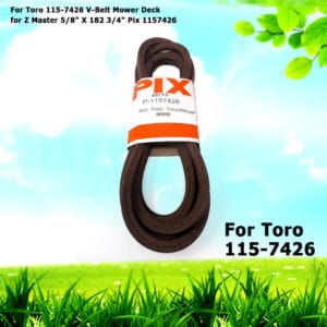 For Toro 115-7426 Mower Deck V-Belt for Z Master in Pix P-1157426