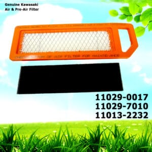 Genuine Kawasaki 11029-0017 Air & Pre-Air Filter 11029-7010 11013-2232