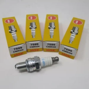 4 Genuine NGK 7599 CMR5H Standard Plug Lawn Mower