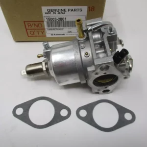 Genuine Kawasaki 15003-2801 Mikuni Carburetor with 2 11060-2339 Gaskets  for some John Deere AM131756