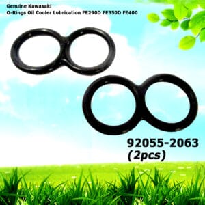 2 Genuine Kawasaki 92055-2063 O-Rings Oil Cooler Lubrication FE290D FE350D FE400