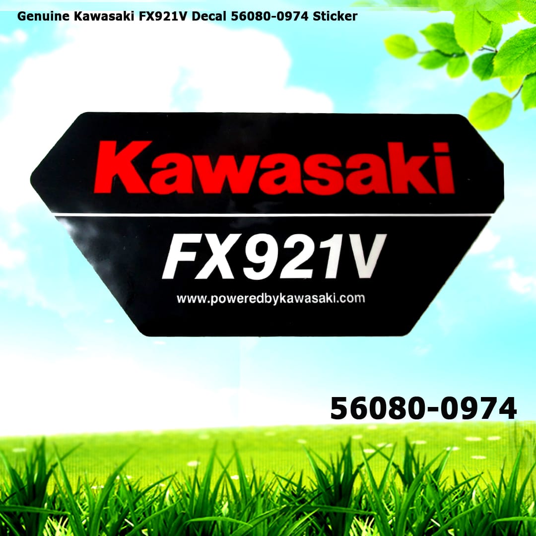 Genuine Kawasaki FX921V Decal 56080-0974 Sticker