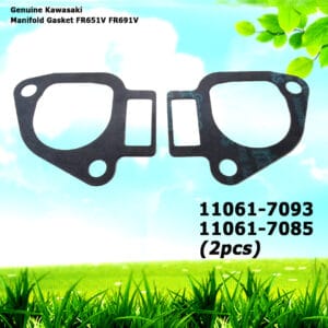 2 Genuine Kawasaki 11061-7093 11061-7085 Manifold Gasket FR651V FR691V