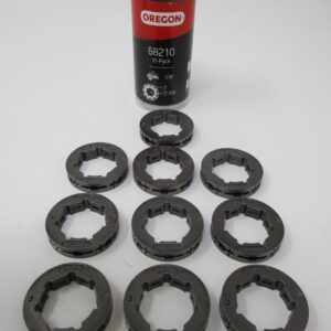 10 Pcs Genuine Oregon 68210 Power Mate Rim Sprocket 3/8 -7 Tooth Standard 7 Spline