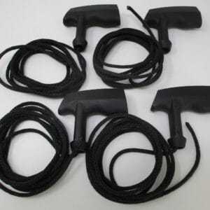 4 For Briggs & Stratton Grip Pull Nylon Rope Recoil Start Handle 281434S #4 6’