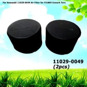 2 For Kawasaki 11029-0049 Air Filter for FJ180V Exmark Toro