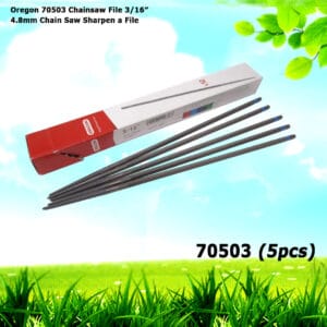 5 Oregon 70503 Chainsaw File 3/16" 4.8mm Chain Saw Sharpen a File