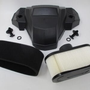 For Kawasaki 11011-1713 11011-0840 Air Filter 11013-0752 & Cover for FS730V Nuts