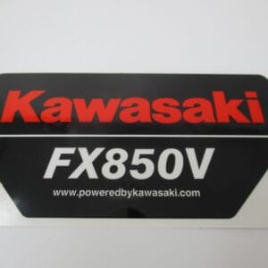 Genuine Kawasaki 56080-0981 FX850V Decal Engine