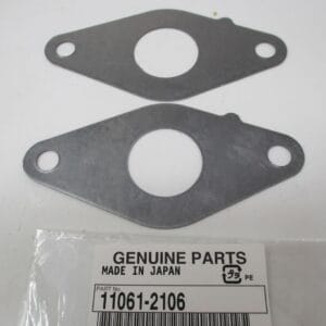2 Genuine Kawasaki 11061-2106 11060-2090 Carburetor Gasket FD620D FD661D