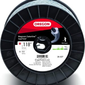 Oregon 20-027 Magnum Gatorline Supertwist Trimmer Line, .118" x 555'