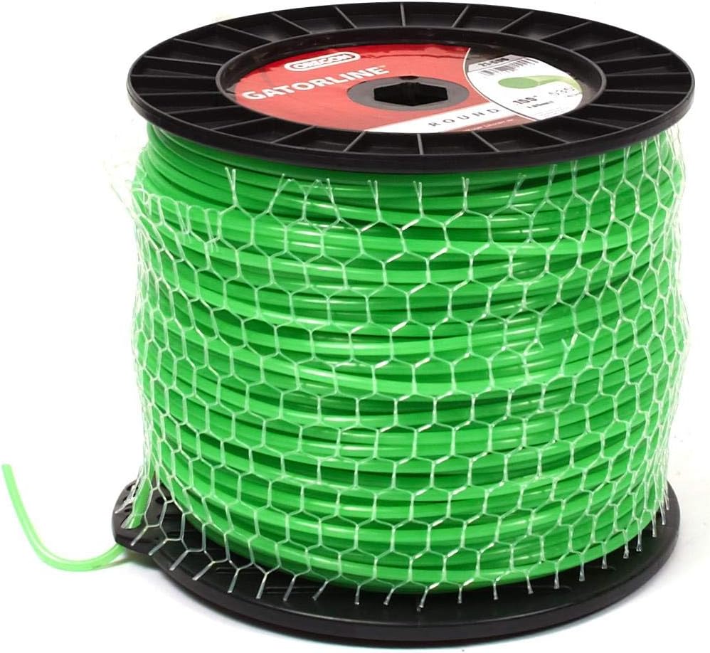 Oregon 21-555 Gatorline Round Trimmer Line, .155" x 533' 5lb Spool