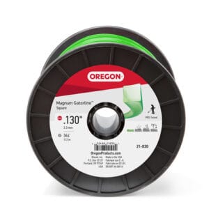 Oregon 21-830 Gatorline Square Trimmer Line .130" x 360' 3lb Spool