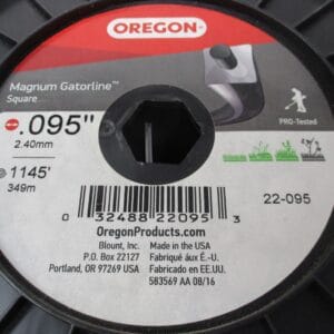 Oregon 22-095 Magnum Gatorline Square Trimmer Line, .095" x 1134'