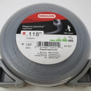 Oregon 20-021 Magnum Gatorline Supertwist Trimmer Line, .118" x 180'