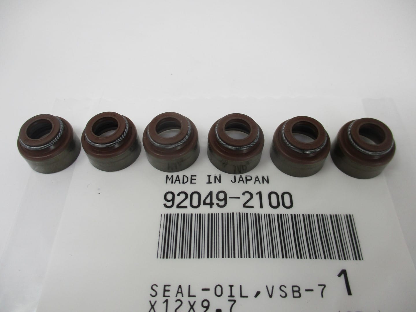 6 Genuine Kawasaki 92049-2100 Oil Seal FE290D FE350D FE400D FC400V FC420V FD671D - Image 3