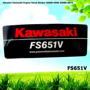 Genuine Kawasaki FS651V Engine Decal Sticker 56080-0996 56080-0875