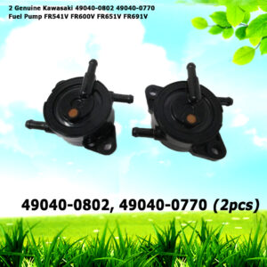 2 Genuine Kawasaki 49040-0802 49040-0770 Fuel Pump FR541V FR600V FR651V FR691V